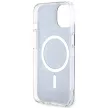Guess GUHMP14MPCUMAK iPhone 14 Plus 6.7" hátlap, tok Marble MagSafe, fekete