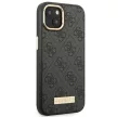Guess GUHMP14MU4GPRK iPhone 14 Plus 6.7 " hátlap, tok 4G Logo Plate MagSafe, fekete