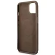 Guess GUHMP14MU4GPRW iPhone 14 Plus 6.7 "a hátlap, tok 4G Logo Plate MagSafe, barna