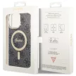 Guess 4G MagSafe hátlap, tok iPhone 14 Pro Max, fekete