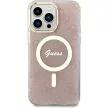 Guess GUHMP14XH4STP iPhone 14 Pro Max 6.7", hátlap, tok, rózsaszín 4G MagSafe