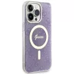Guess GUHMP14XH4STU iPhone 14 Pro Max 6.7" hátlap, tok 4G MagSafe, lila
