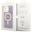 Guess GUHMP14XH4STU iPhone 14 Pro Max 6.7" hátlap, tok 4G MagSafe, lila