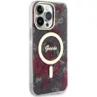 Guess GUHMP14XHCFWSA iPhone 14 Pro Max 6.7" hátlap, tok Flower MagSafe, zöld