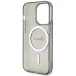 Guess GUHMP14XHCMCGK iPhone 14 Pro Max 6.7" hátlap, tok Glitter Gold MagSafe, fekete