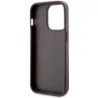 Guess GUHMP14XHGCFSEW iPhone 14 Pro Max 6.7" hátlap, tok GCube Stripes MagSafe, barna