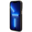Guess GUHMP14XHTCMK iPhone 14 Pro Max 6.7" hátlap, tok Gold Outline Translucent MagSafe, fekete