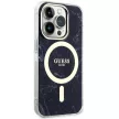 Guess GUHMP14XPCUMAK iPhone 14 Pro Max 6.7" hátlap, tok Marble MagSafe, fekete