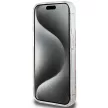 Guess IML GCube MagSafe hátlap, tok iPhone 15 Pro, barna