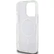 Guess IML GCube MagSafe hátlap, tok iPhone 15 Pro, barna