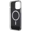 Guess IML Iridescent MagSafe hátlap, tok iPhone 15 Pro, fekete