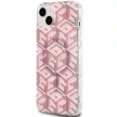 Guess GUHMP15MHGGCUSTGP IML GCube MagSafe iPhone 14 Plus/15 Plus 6.7" hátlap, tok, rózsaszín