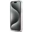 Guess GUHMP15MHGGCUSTGP IML GCube MagSafe iPhone 14 Plus/15 Plus 6.7" hátlap, tok, rózsaszín