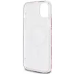 Guess GUHMP15MHGGCUSTGP IML GCube MagSafe iPhone 14 Plus/15 Plus 6.7" hátlap, tok, rózsaszín