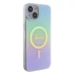 Guess GUHMP15MHITSQ iPhone 15 Plus 6.7" hátlap, tok IML Iridescent MagSafe, színes