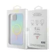 Guess GUHMP15MHITSQ iPhone 15 Plus 6.7" hátlap, tok IML Iridescent MagSafe, színes
