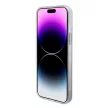 Guess IML Iridescent MagSafe hátlap, tok iPhone 15 Plus, lila