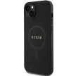 Guess GUHMP15MPSAHMCK Saffiano MagSafe iPhone 14 Plus/15 Plus 6.7", hátlap, tok, fekete