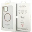 Guess hátlap, tok iPhone 15 6,1" GUHMP15SHTRMD HC Magsafe Metal Outline, arany