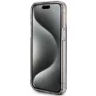 Guess GUHMP15XHFWFCK iPhone 15 Pro Max 6.7" hátlap, tok IML Flowers Wreatch MagSafe, fekete
