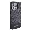 Guess GCube Stripes MagSafe hátlap, tok iPhone 15 Pro Max, fekete