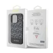Guess GCube Stripes MagSafe hátlap, tok iPhone 15 Pro Max, fekete