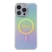 Guess GUHMP15XHITSQ iPhone 15 Pro Max hátlap, tok IML Iridescent MagSafe, színes