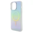 Guess GUHMP15XHITSQ iPhone 15 Pro Max hátlap, tok IML Iridescent MagSafe, színes