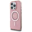 Guess iPhone 16 Pro Magsafe IML Rhinestones (GUHMP16LPFTDTEP) MagSafe hátlap, tok, rózsaszín