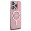 Guess iPhone 16 Pro Magsafe IML Rhinestones (GUHMP16LPFTDTEP) MagSafe hátlap, tok, rózsaszín