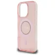 Guess iPhone 16 Pro Magsafe IML Rhinestones (GUHMP16LPFTDTEP) MagSafe hátlap, tok, rózsaszín