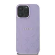 Guess iPhone 16 Pro Magsafe Saffiano Peony Classic logo (GUHMP16LPSAPSMEU) MagSafe hátlap, tok, lila