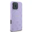 Guess iPhone 16 Pro Magsafe Saffiano Peony Classic logo (GUHMP16LPSAPSMEU) MagSafe hátlap, tok, lila