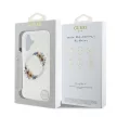 Guess iPhone 16 Plus Magsafe IML Flowers Wreath (GUHMP16MHFWFCT) MagSafe hátlap, tok, átlátszó
