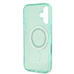 Guess IML Rhinestones MagSafe iPhone 16 Plus GUHMP16MPFTDTEN hátlap tok, zöld