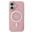 Guess IML Rhinestones Magsafe GUHMP16MPFTDTEP iPhone 16 Plus 6.7" hátlap, tok, rózsaszín