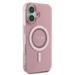 Guess IML Rhinestones Magsafe GUHMP16MPFTDTEP iPhone 16 Plus 6.7" hátlap, tok, rózsaszín