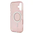 Guess IML Rhinestones Magsafe GUHMP16MPFTDTEP iPhone 16 Plus 6.7" hátlap, tok, rózsaszín
