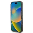 Guess GUHMP16SHFGEREK iPhone 16 6.1" fekete/fekete keménytok IML csillogó kör MagSafe