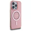 Guess IML Rhinestones MagSafe iPhone 16 Pro Max GUHMP16XPFTDTEP hátlap tok, rózsaszín