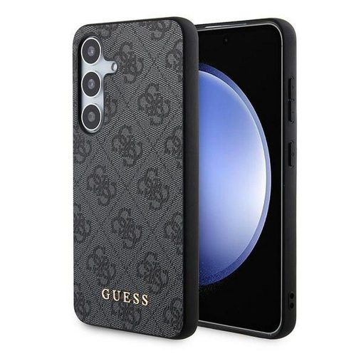 Guess hátlap, tok Samsung Galaxy A55 GUOHCSA55G4GFGR (PU 4G Classic Metal Logo), fekete
