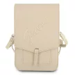 Guess Universal Phone Bag Saffiano Script max 6.7" táska (GUWBRSAVSLG) arany
