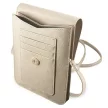 Guess Universal Phone Bag Saffiano Script max 6.7" táska (GUWBRSAVSLG) arany