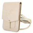 Guess Universal Phone Bag Saffiano Script max 6.7" táska (GUWBRSAVSLG) arany