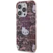 Hello Kitty IML Tags Graffiti case for iPhone 13 Pro Max tok, rózsaszín
