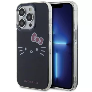   Hello Kitty IML Kitty Face case for iPhone 14 Pro tok, fekete