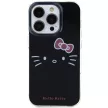 Hello Kitty IML Kitty Face case for iPhone 14 Pro tok, fekete