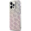 Hello Kitty IML Gradient Electrop Crowded Kitty Head HKHCP15LHCHPEP iPhone 15 Pro 6.1" hátlap, tok, rózsaszín