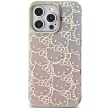 Hello Kitty IML Gradient Electrop Crowded Kitty Head HKHCP15LHCHPEP iPhone 15 Pro 6.1" hátlap, tok, rózsaszín