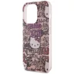 Hello Kitty IML Graffiti HKHCP15LHDGPTP iPhone 15 Pro 6.1" hátlap, tok, rózsaszín